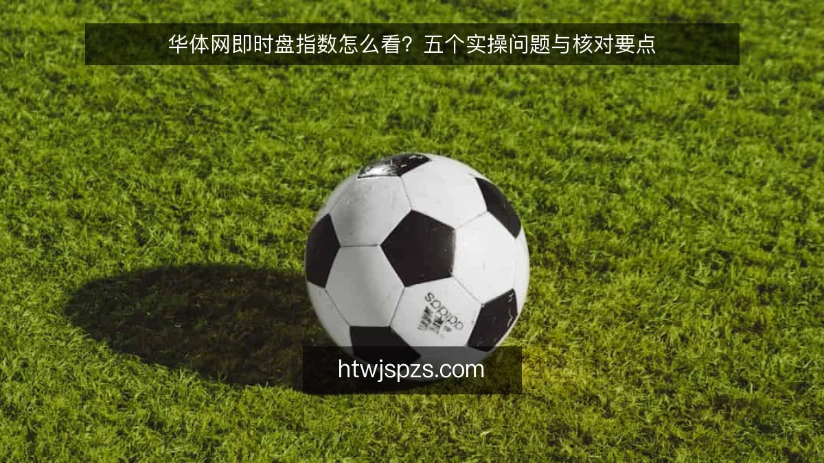 华体网即时盘指数怎么看？五个实操问题与核对要点